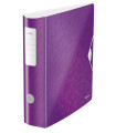 ARCHIVADOR LEITZ WOW A4 180º 80mm VIOL.