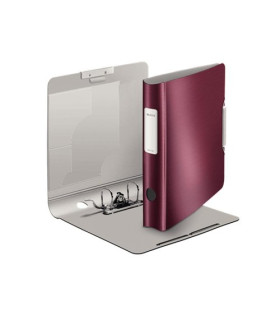 ARCHIVADOR LEITZ STYLE A4 180º 50mm ROJO