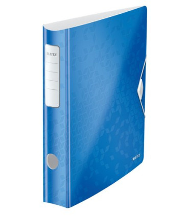 ARCHIVADOR LEITZ WOW A4 180º 50mm AZUL