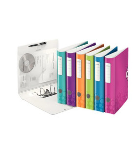 ARCHIVADOR LEITZ WOW A4 180º 50mm SURTID