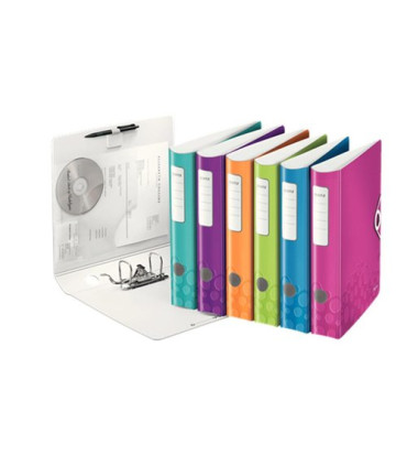ARCHIVADOR LEITZ WOW A4 180º 50mm SURTID