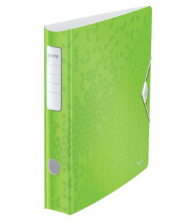 ARCHIVADOR LEITZ WOW A4 180º 50mm VERDE