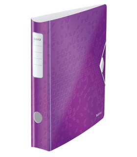 ARCHIVADOR LEITZ WOW A4 180º 50mm VIOLET