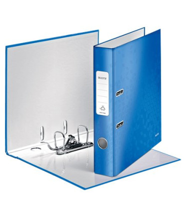 ARCHIVADOR LEITZ WOW A4 180º 50mm AZUL