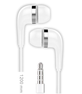AURICULARES TECHONE BOTON JACK BLANCO