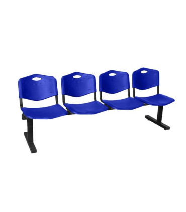 BANCADA PIQUERAS BIENSERVIDA PVC AZUL