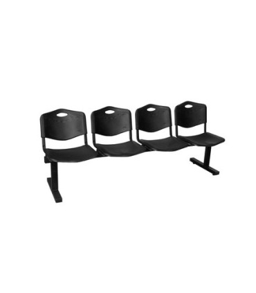 BANCADA PIQUERAS BIENSERVIDA PVC NEGRO
