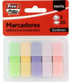 BANDERITAS ADHES. FIXO 12x45 PASTEL P/5