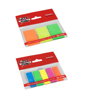 BANDERITAS ADHESIVAS FIXO 13x43 NEON B/5