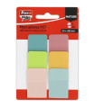 BANDERITAS ADHESIVAS FIXO TIERRA B/6