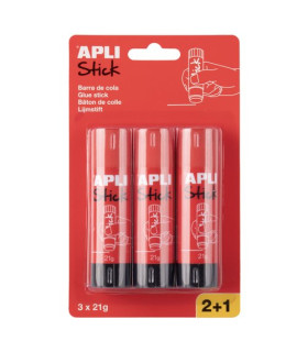 BARRA PEGAMENTO APLI 21g P/3