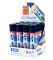 BARRA PEGAMENTO MILAN 21g AZUL EXP.12