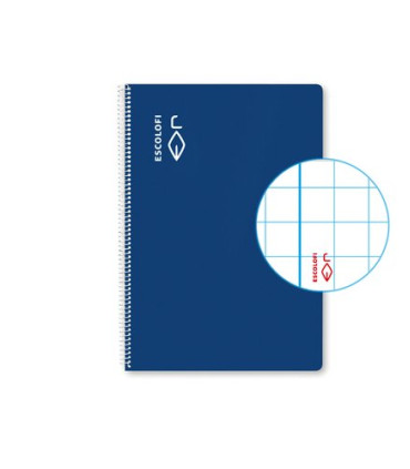 BLOC ESCOLOFI 4º 80h CD.6 90g AZUL