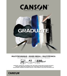 BLOC DIBUJO C.GRADUATE MIX MED.GR.A3 220