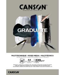 BLOC DIBUJO C.GRADUATE MIX MED.GR.A4 220