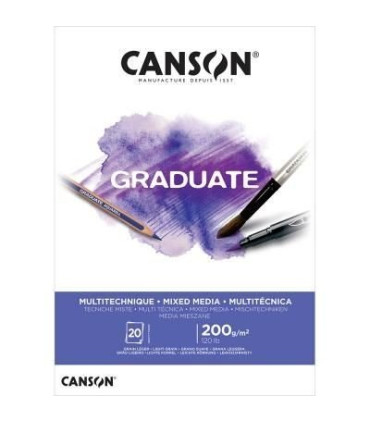 BLOC DIBUJO C.GRADUATE MIX MED. A3 200g