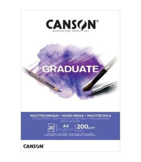 BLOC DIBUJO C.GRADUATE MIX MED. A4 200g