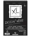 BLOC DIBUJO CANSON XL BLACK C/ESP. A5 15