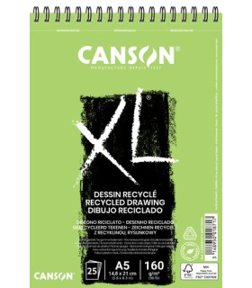 BLOC DIBUJO CANSON XL RECICLADO C/ESP. A