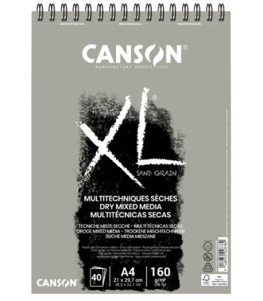 BLOC DIBUJO CANSON XL SAND C/ESP. GR. A4