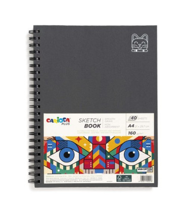 BLOC DIBUJO CARIOCA PLUS TD A4 40h