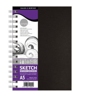 BLOC DIBUJO DALER ROWNEY C/ESP. A5 100g