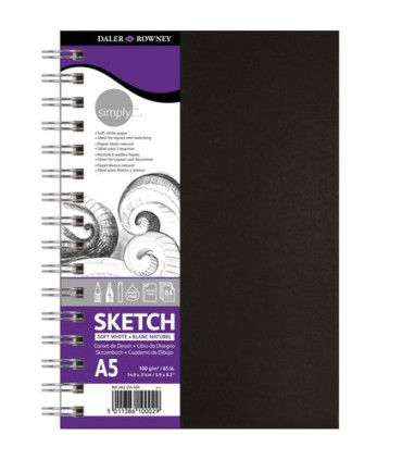 BLOC DIBUJO DALER ROWNEY C/ESP. A5 100g