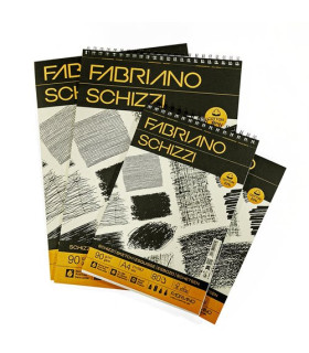 BLOC DIBUJO FABRIANO SCHIZZI ENCOL. A3 9