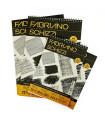 BLOC DIBUJO FABRIANO SCHIZZI ENCOL. A3 9