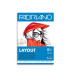BLOC DIBUJO FABRIANO LAYOUT A4 75g