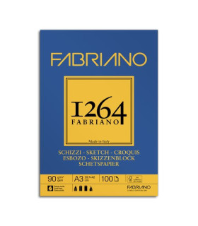 BLOC DIBUJO FABRIANO 1264 ESBOZO ENC. A3