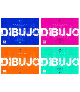 BLOC DIBUJO GUERRERO Fº PROL. 2TAL. 120g