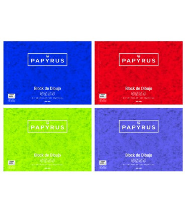BLOC DIBUJO PAPYRUS Fº PROL. 2TAL 160g