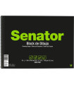 BLOC DIBUJO SENATOR PP A3 150g