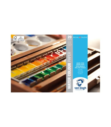BLOC DIBUJO VAN GOGH ACUARELA 13x21 200g