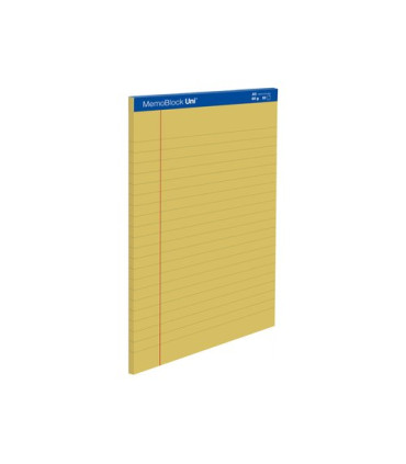 BLOC DE NOTAS UNI MEMOBLOC A5 80h HOR.