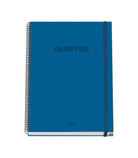 BLOC DOHE COLOUR VIBES A4 100h CD.5 AZUL
