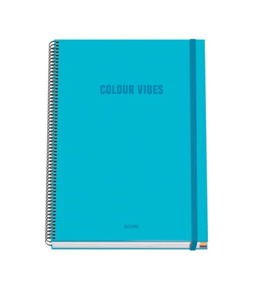 BLOC DOHE COLOUR VIBES A4 100h CD.5 CYAN