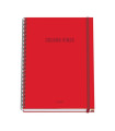 BLOC DOHE COLOUR VIBES A4 100h CD.5 ROJO