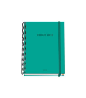 BLOC DOHE COLOUR VIBES A5 100h CD.5 VERD