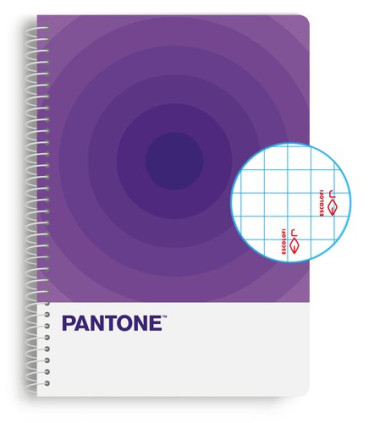 BLOC ESCOL.PANTONE A4 MOODS 80h 4x4 FC