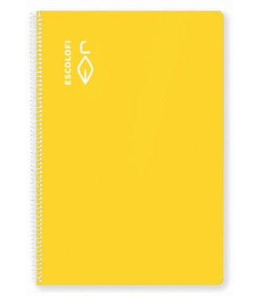 BLOC ESCOLOFI A4 80h DOTS 90g AMARILLO