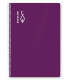 BLOC ESCOLOFI A4 80h DOTS 90g VIOLETA