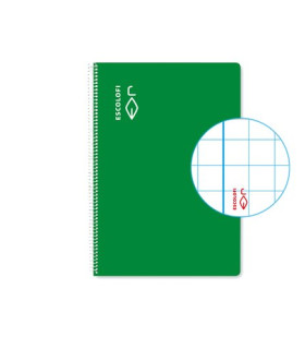 BLOC ESCOLOFI 4º 80h CD.6 90g VERDE