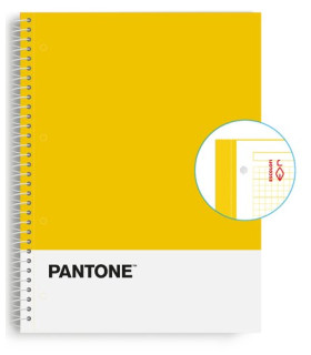 BLOC ESCOL.PANTONE A4 BASIC 80h 5x5 AM