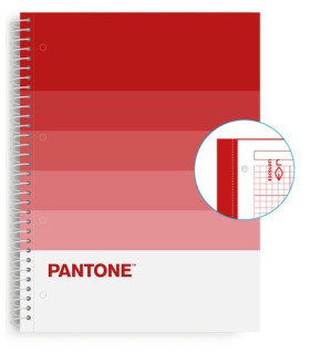BLOC ESCOL.PANTONE A4 SPEAKS 80h 5x5 PS