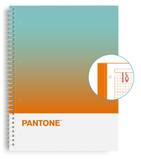 BLOC ESCOL.PANTONE A4 TOGET. 80h 5x5 CG