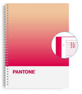 BLOC ESCOL.PANTONE A4 TOGET. 80h 5x5 RP