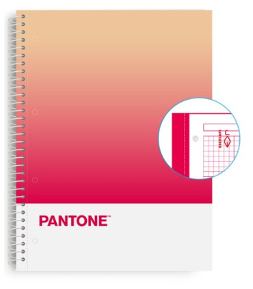 BLOC ESCOL.PANTONE A4 TOGET. 80h 5x5 RP