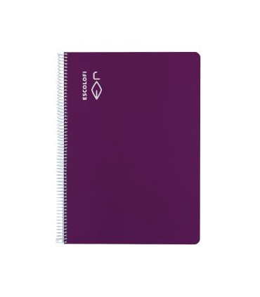 BLOC ESCOLOFI A4 40h CD.6 70g VIOLETA